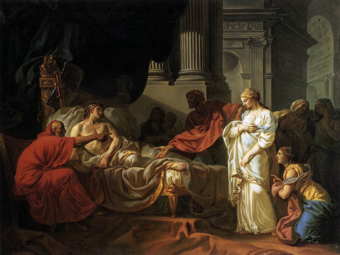 Erasistratus Discovering the Cause of Antiochus' Illness