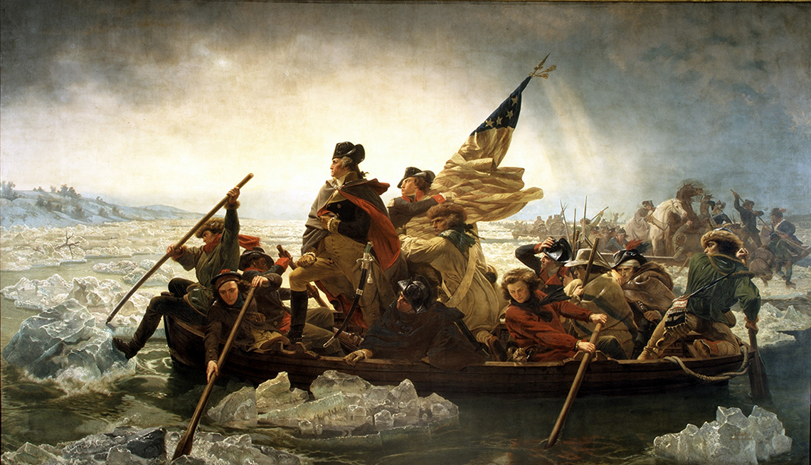 Washington crossing the Delaware