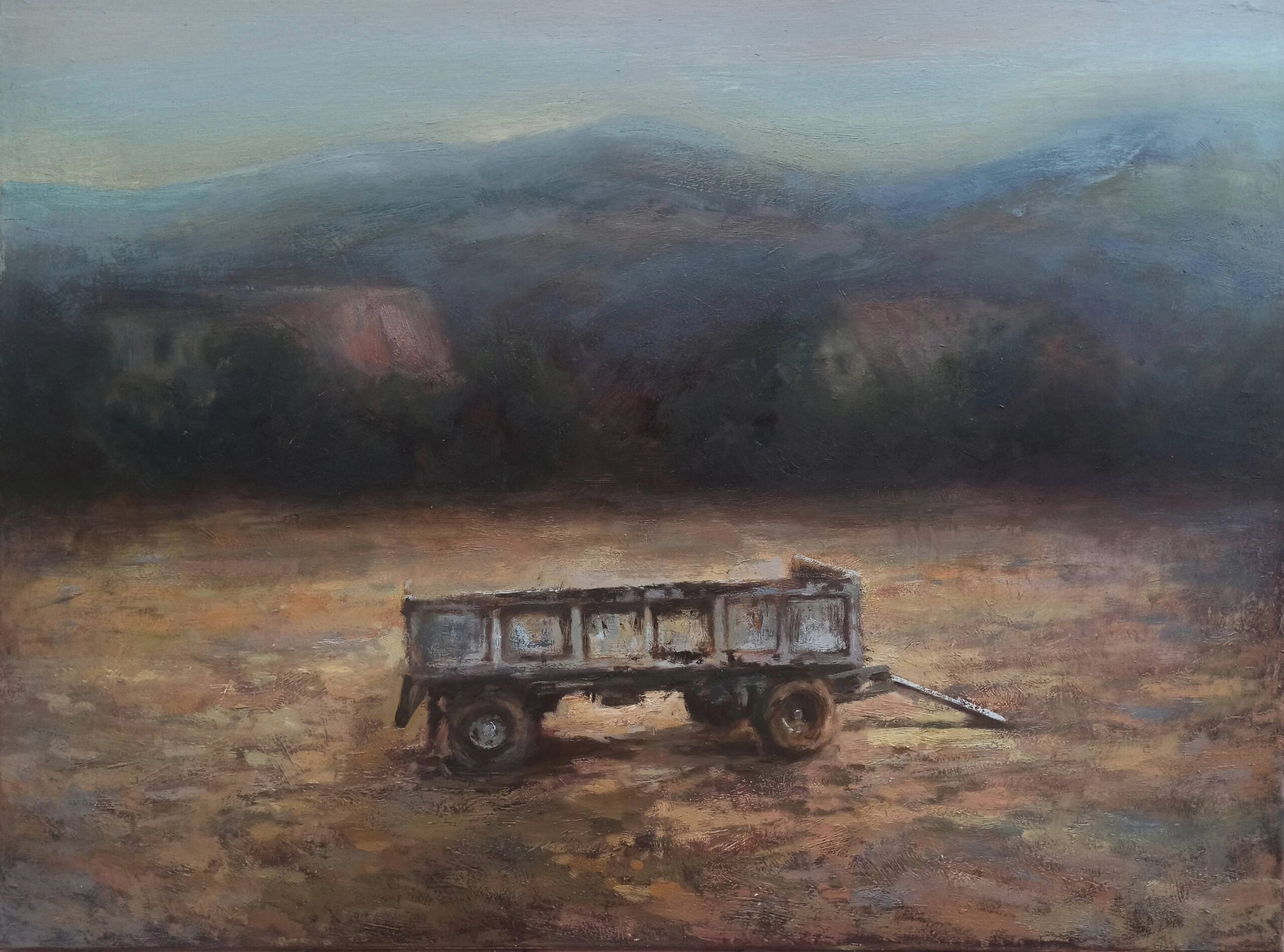 Old-Trailer-60x80cm-oil-on-syntetic-canvas-2024