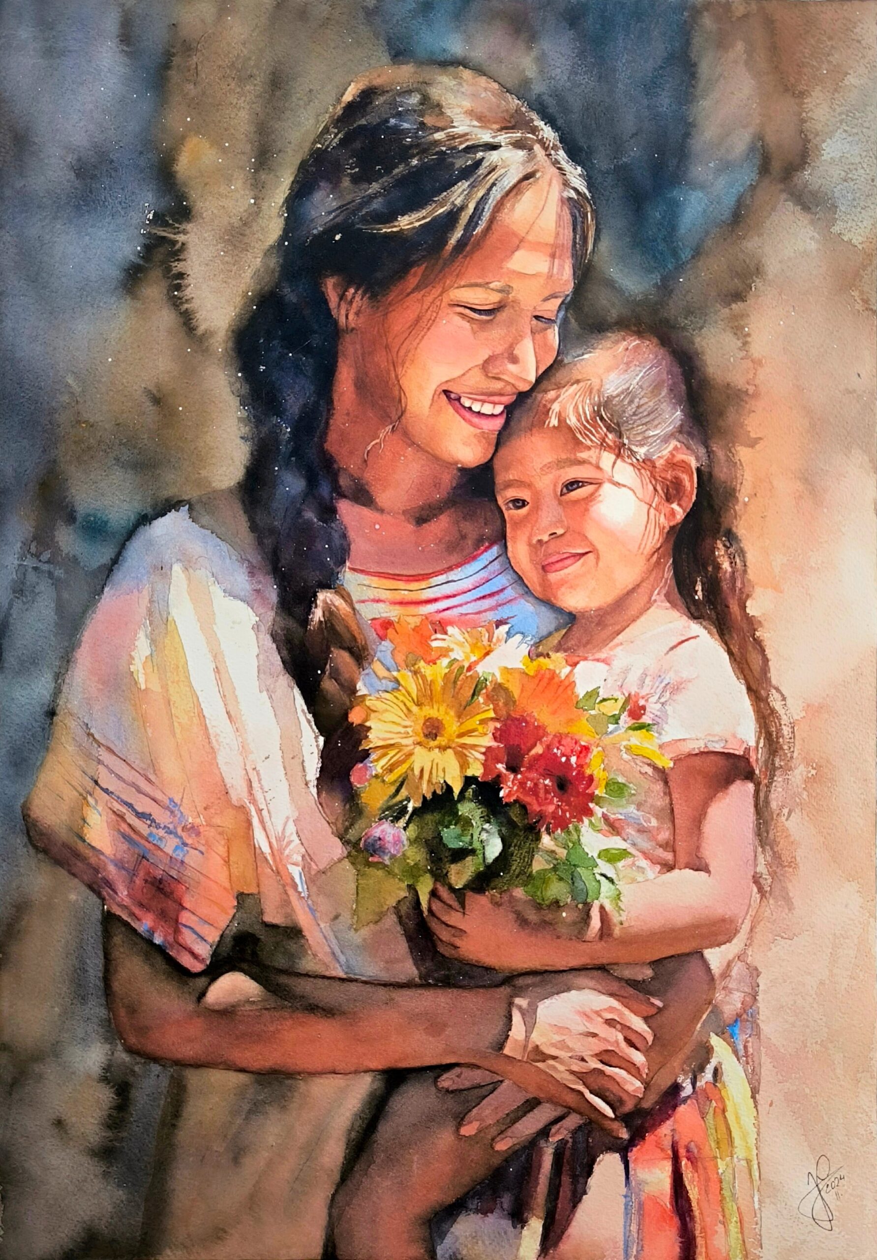 Jana-Stefanikova_Slovakia_Mother-love_59x41cm-2