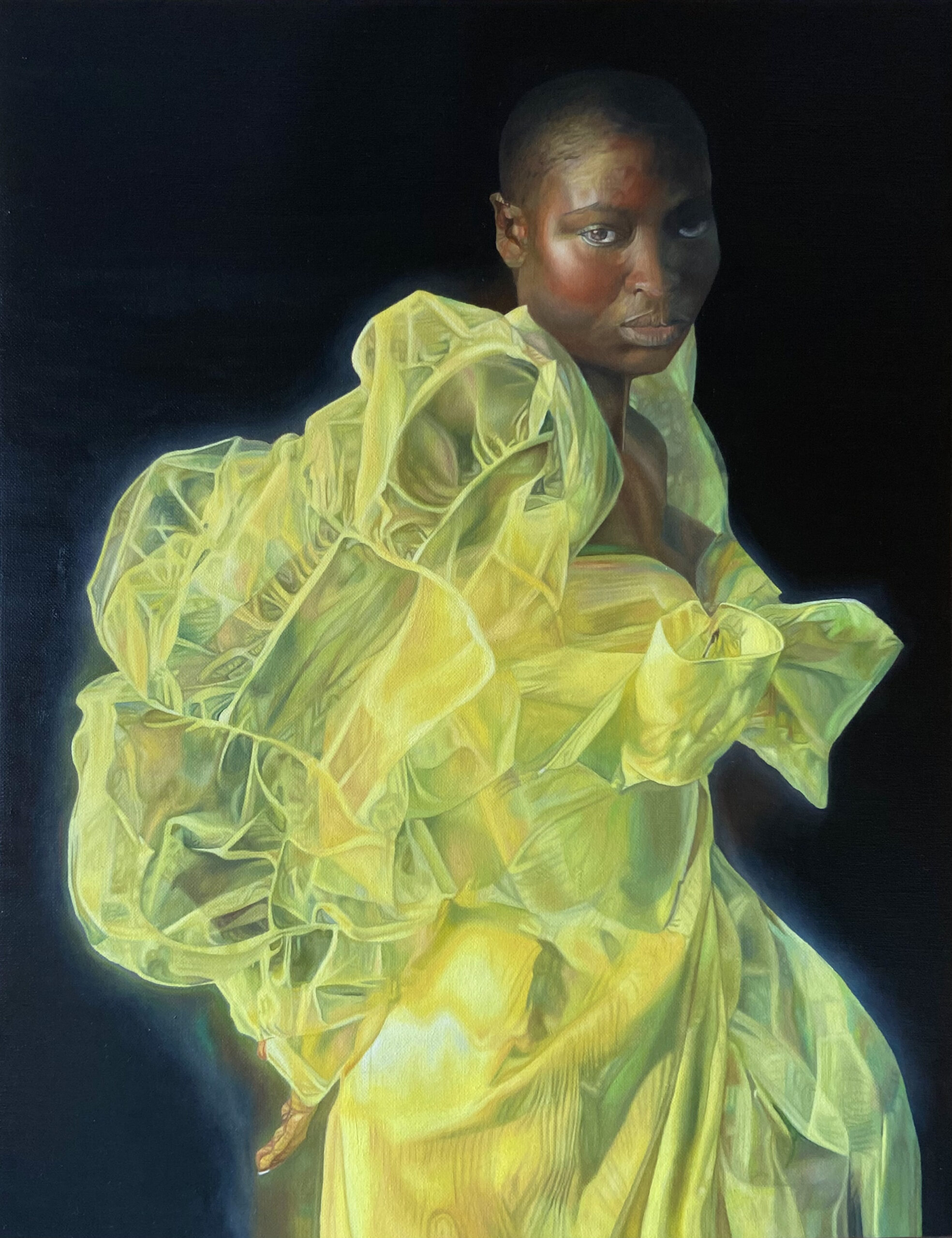 Portrait-of-a-dress-Dide-oil-2023
