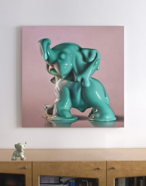 Sabrina-Milazzo-Elefantino-ambientato-2023-olio-su-lino-cm-90x90-1