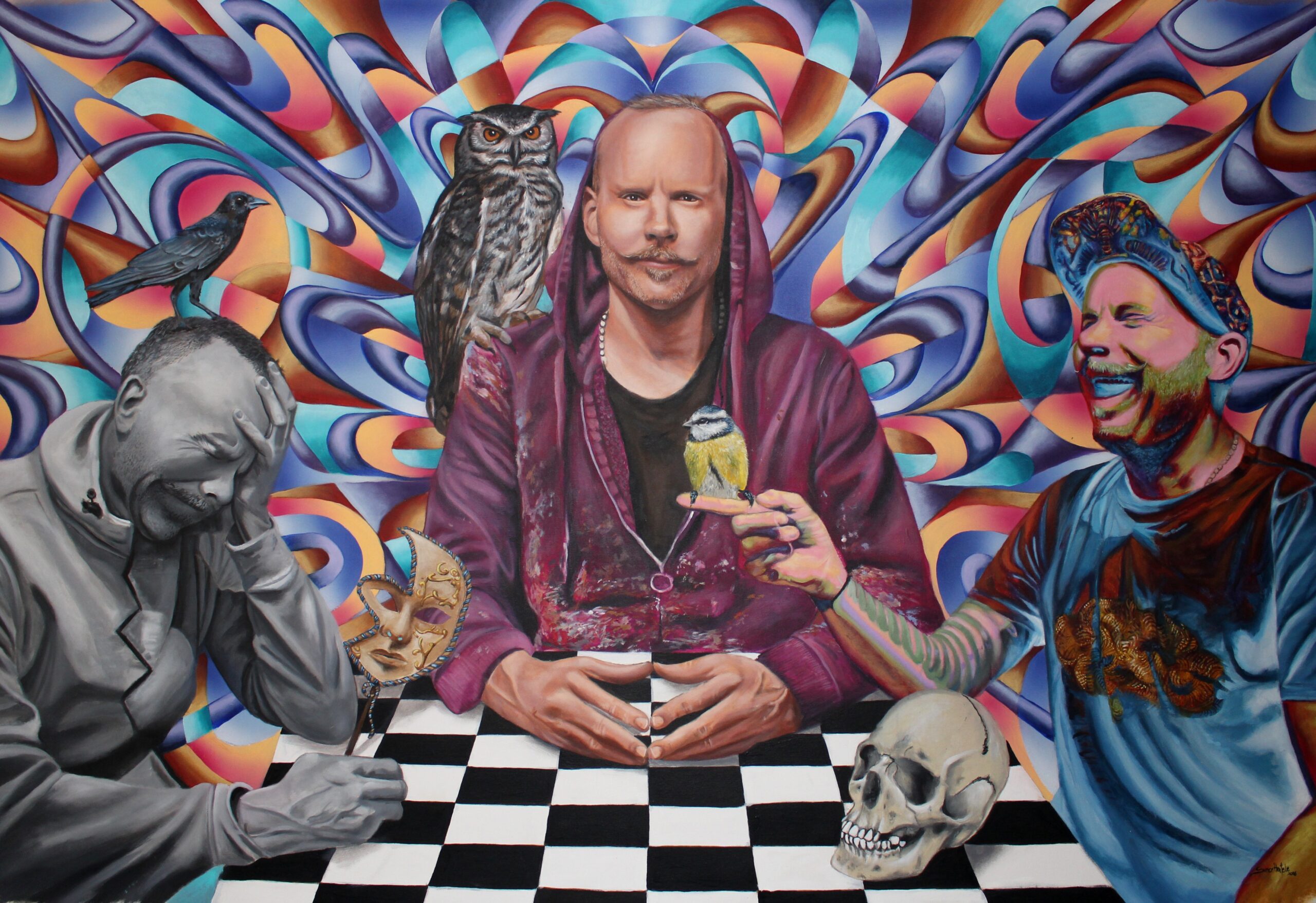 Triptychon-of-self_200x135cm_acrylic-1