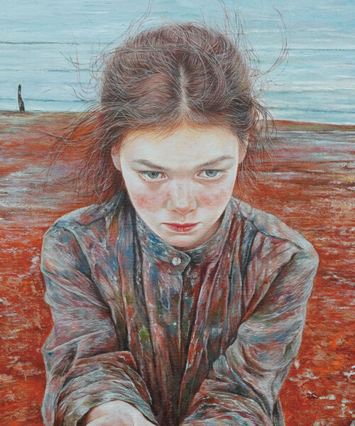 Wildflowers-by-the-Celtic-Shore-oil-on-canvas-54×-73cm，2026