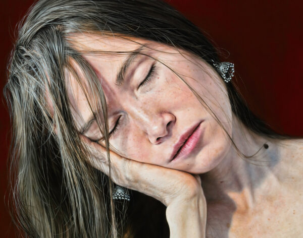 Arina-Gordienko_I-Had-a-Dream_Oil-on-Belgian-linen_detail