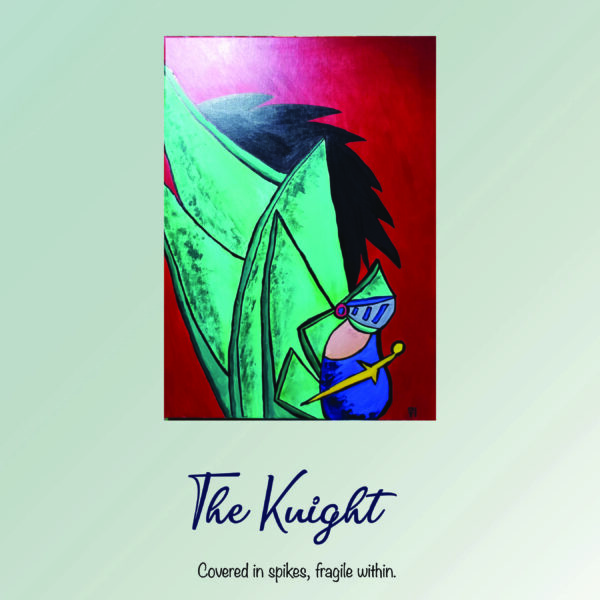 The-knight-IG-framed