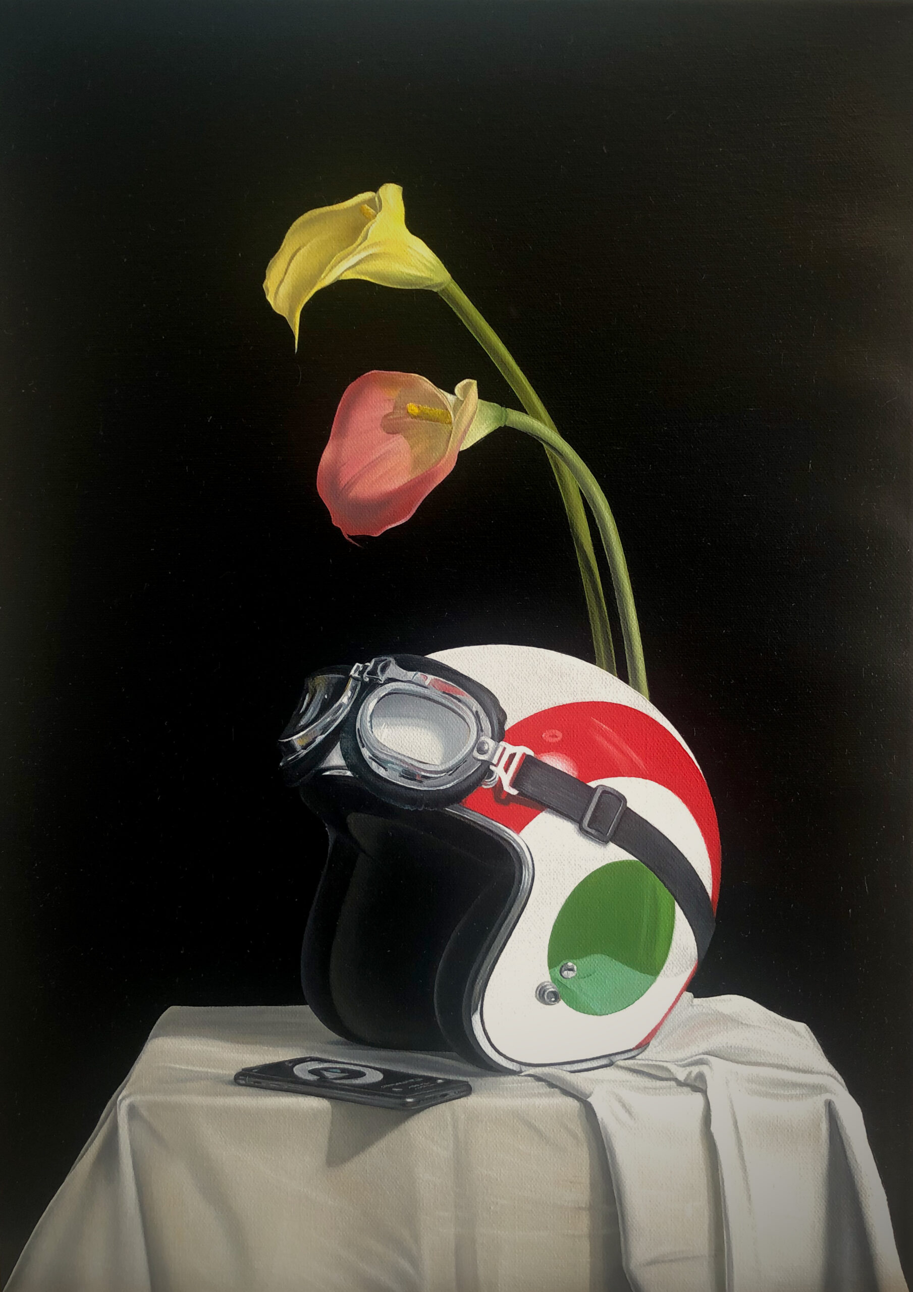 Still-life-2-595x42-olio-su-tela
