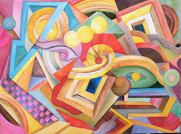 1-labyrinth-oil-on-canvas-60x80cm-2023