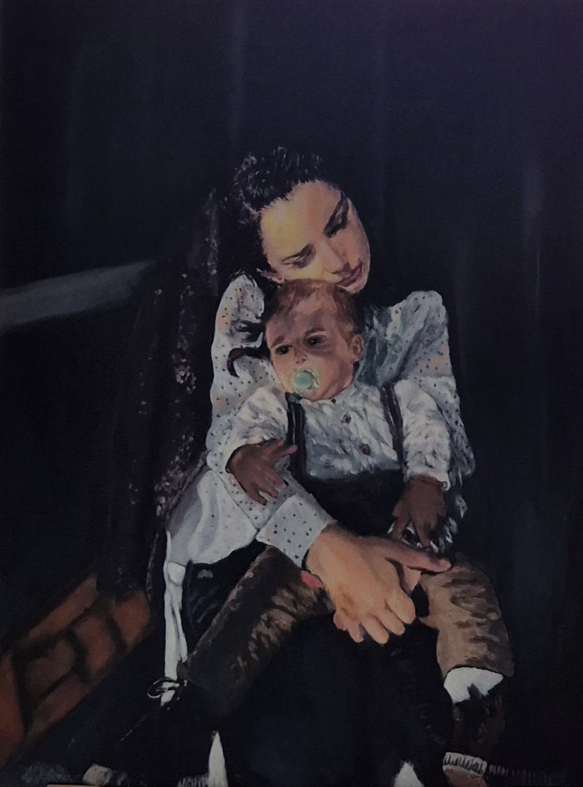 Csendes-pillanat-Melinda-Klasterka-80x60cm-olaj-